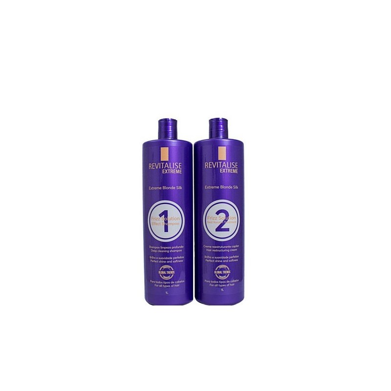 Blonde Silk  Progressif Sans Formaldéhyde 2x1 Litro - Revitalise Extreme Beautecombeleza.com