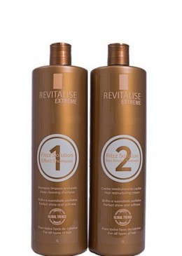 Progressiva Sem Formol Frizz Solution 2x1 l - Revitalise Extreme Beautecombeleza.com