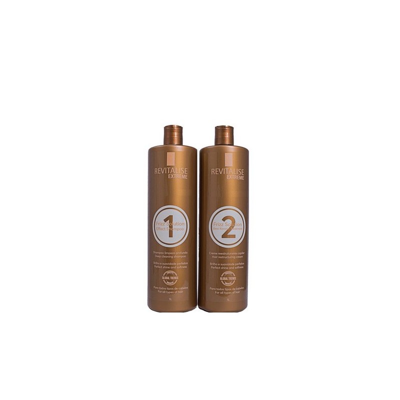 Progressiva Sem Formol Frizz Solution 2x1 l - Revitalise Extreme Beautecombeleza.com Progressiva Sem Formol Frizz Solution 2x1 l - Revitalise Extreme Beautecombeleza.com