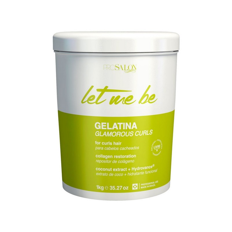 Let Me Be Máscara Gelatina de Cachos 1Kg - ProSalon Beautecombeleza.com