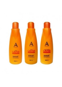 Professional Cauter Keratin Hair Shine Softness Treatment 3x500ml - Alkimia Beautecombeleza.com