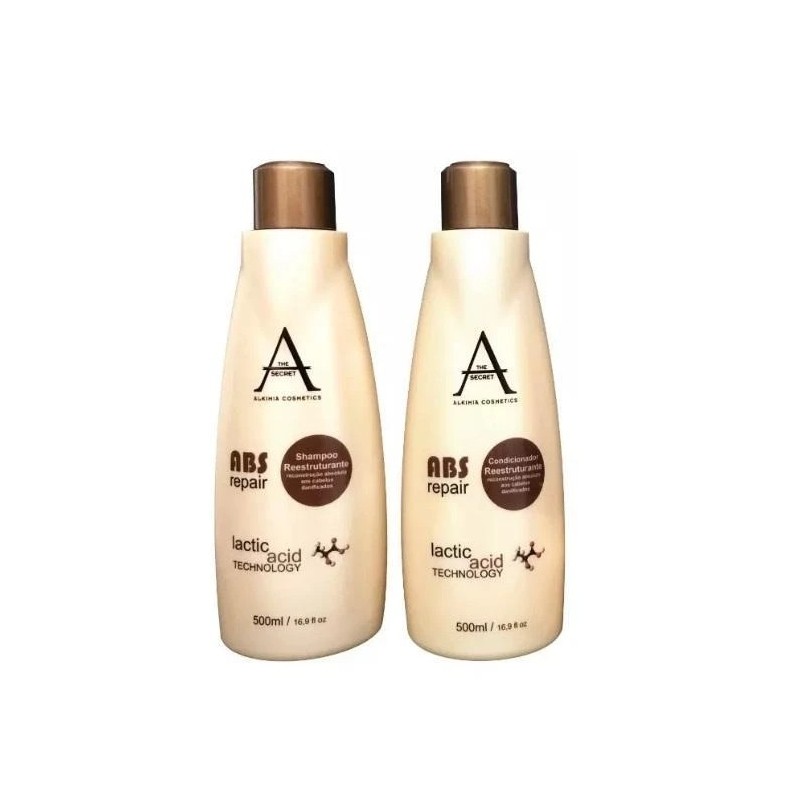 Professional Lactic Acid Technology ABS Repair Treatment Kit 2x500ml - Alkimia Beautecombeleza.com