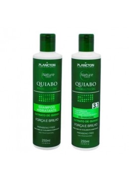 Kit Quiabo Pós Progressiva Plancton 2x250ml -  Plancton Professional Beautecombeleza.com