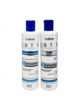 BTX Orghanic Réducteur de Volume Sans Formol Kit 2x250ml - Plancton Professional Beautecombeleza.com