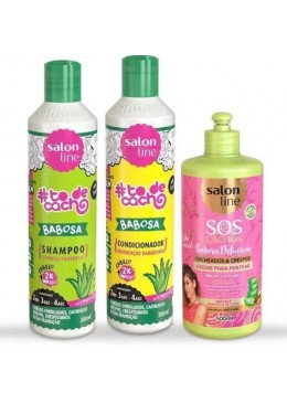 Kit Aloe Vera Babosa 3 Produits - Salon Line  Beautecombeleza.com