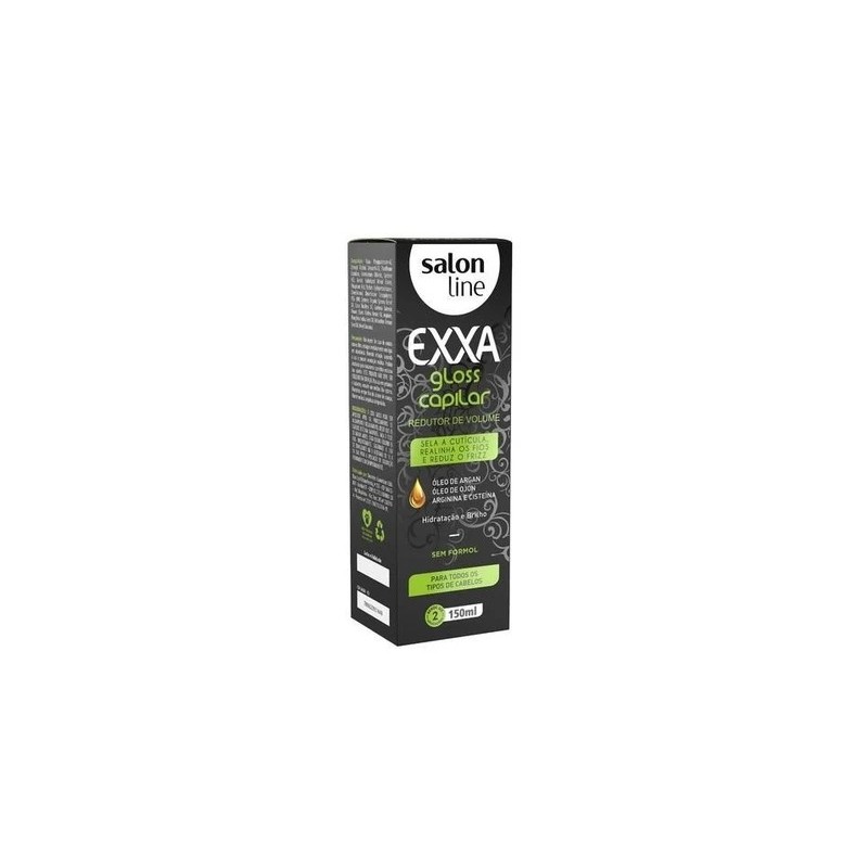 Exxa Capillary Gloss Formol Free Volume Reductor Treatment 150ml - Salon Line Beautecombeleza.com