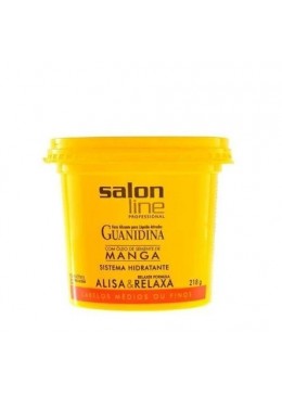 Guanidina Mango Seed Oil Hair Smooth Relaxes Hydrating System 218g - Salon Line Beautecombeleza.com