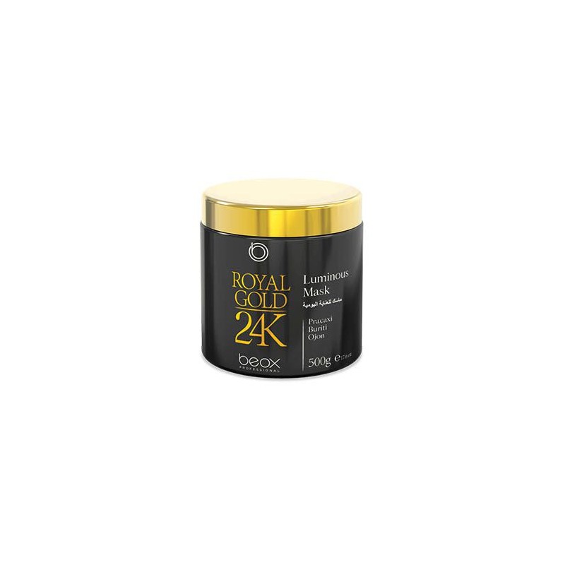 Luminous Mask Royal Gold 24K - 500G  Beox 
 Luminous Mask Royal Gold 24K - 500G  Beox 
 Beautecombeleza.com