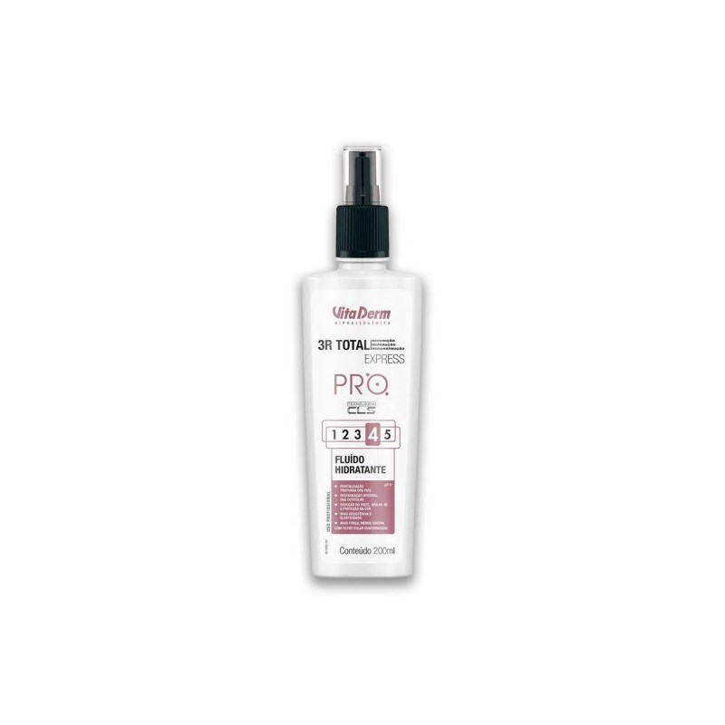 Fluide Hydratant Capillaire 3R Total Express 200 ml - Vita Derm Beautecombeleza.com Fluide Hydratant Capillaire 3R Total Express 200 ml - Vita Derm Beautecombeleza.com