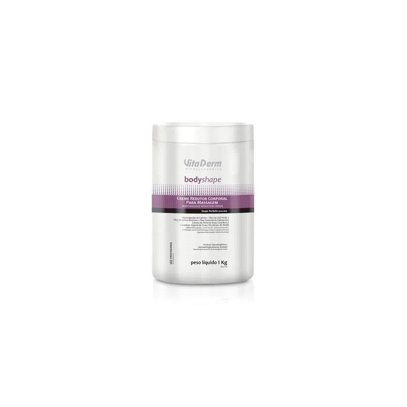 Crème Réductrice Corps Body Shape 1kg - Vita Derm Beautecombeleza.com Crème Réductrice Corps Body Shape 1kg - Vita Derm Beautecombeleza.com