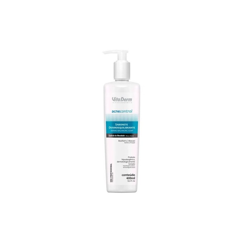 Dermo-Balancing Soap Acne Control 400ml - Vita Derm Beautecombeleza.com