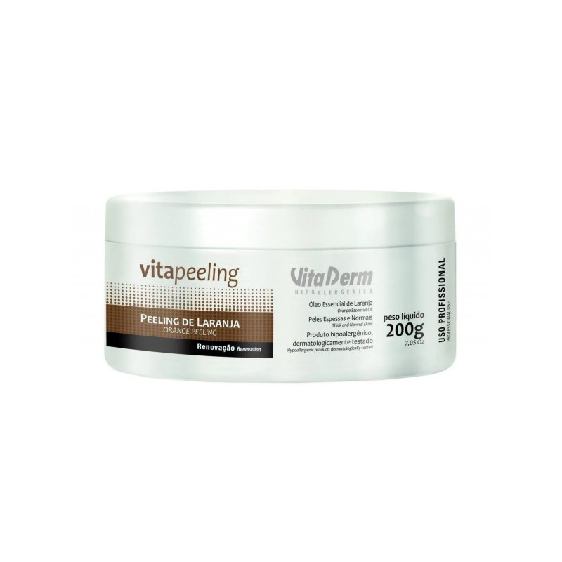 Peeling de Laranja 200g - Vita Derm Beautecombeleza.com Peeling de Laranja 200g - Vita Derm Beautecombeleza.com