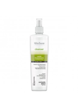 Loção Higienizante Cleanser 400ml - Vita Derm Beautecombeleza.com