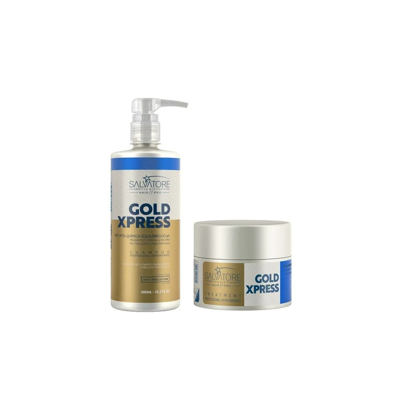 Gold Xpress Treatment Professional - Salvatore - 480ml / 250ml    Beautecombeleza.com