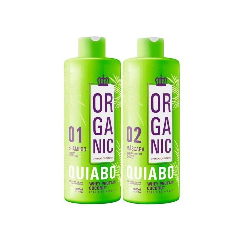 Lissage Brésilien Okra Organic 2x1 L - FioPerfeitto Beautecombeleza.com