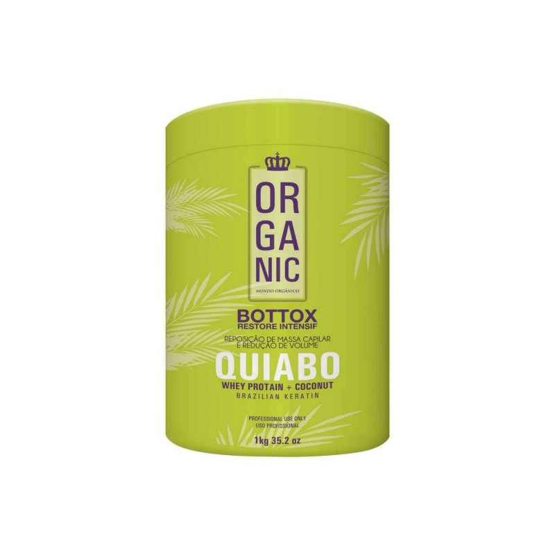 Btox Redutox Organic Okra 1kg -  FioPerfeitto Beautecombeleza.com