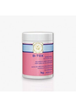 Hair Shine Keratin Wheat Protein B-Tox Reconstructive Mask 1Kg - Eternity Liss      Beautecombeleza.com