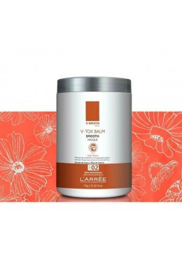 Professional X-Keratin Vegan V-tox Cocoa Calamo Oil Masque Balm 1Kg - L'ARRËE      Beautecombeleza.com