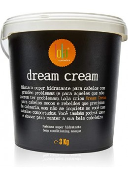 Dream Cream Deep Conditioning Super Moisturizing Mask 3Kg - Lola Cosmetics Beautecombeleza.com