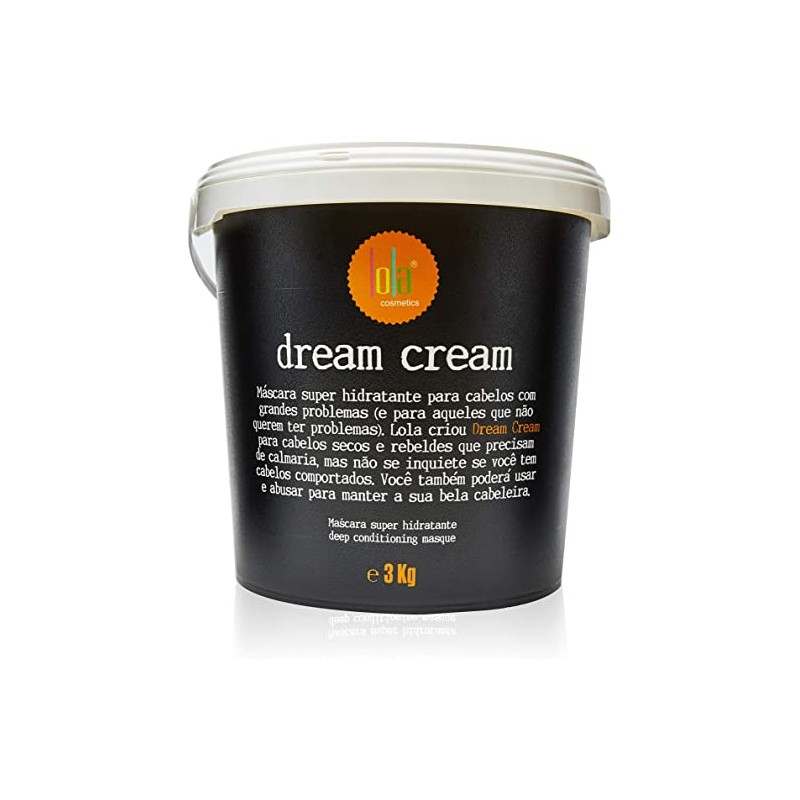 Dream Cream Deep Conditioning Super Moisturizing Mask 3Kg - Lola Cosmetics Beautecombeleza.com