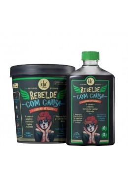 Natural Vegan Activated Charcoal Rebel With Cause Kit 2 Prod. - Lola Cosmetics  Beautecombeleza.com