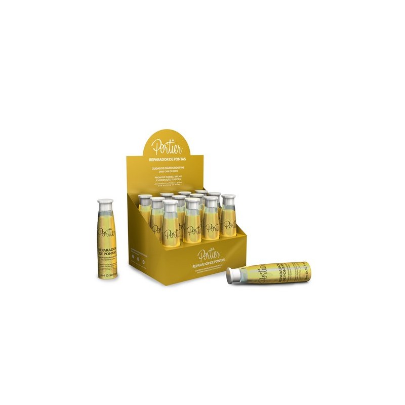 Óleo Reparador de Pontas - 6x15ml - Portier Beautecombeleza.com