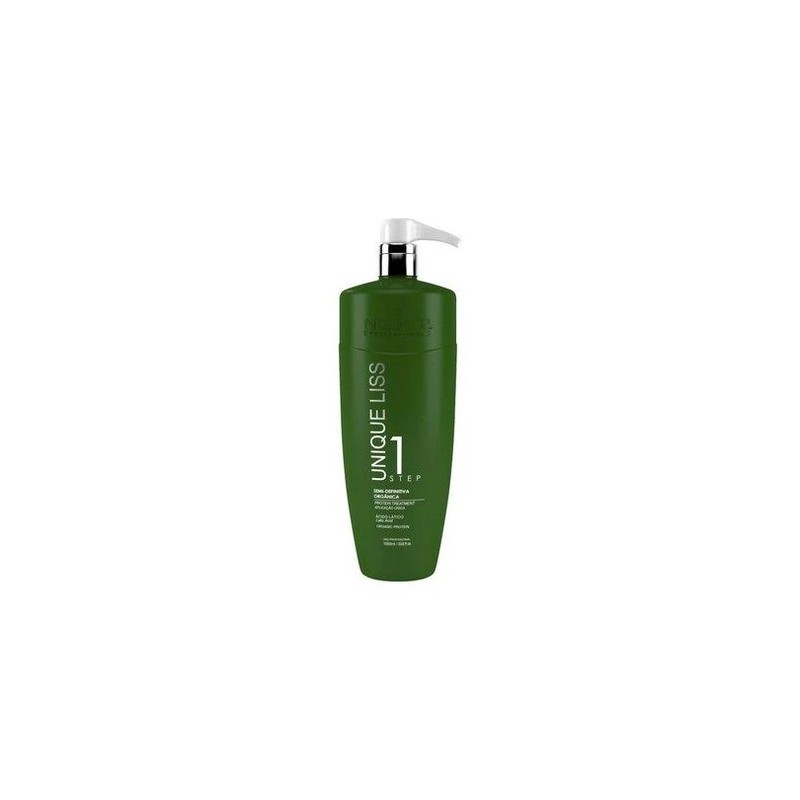 Brazilian Unique Liss Organic Protein No Formol Hair Progressive 1000ml - Nuance Beautecombeleza.com