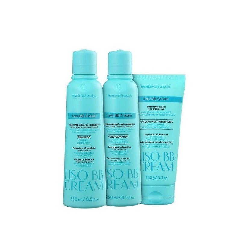 BB Cream Maintenance Home Care Hair Treatment 10 Benefits 3 Products - Richée Beautecombeleza.com