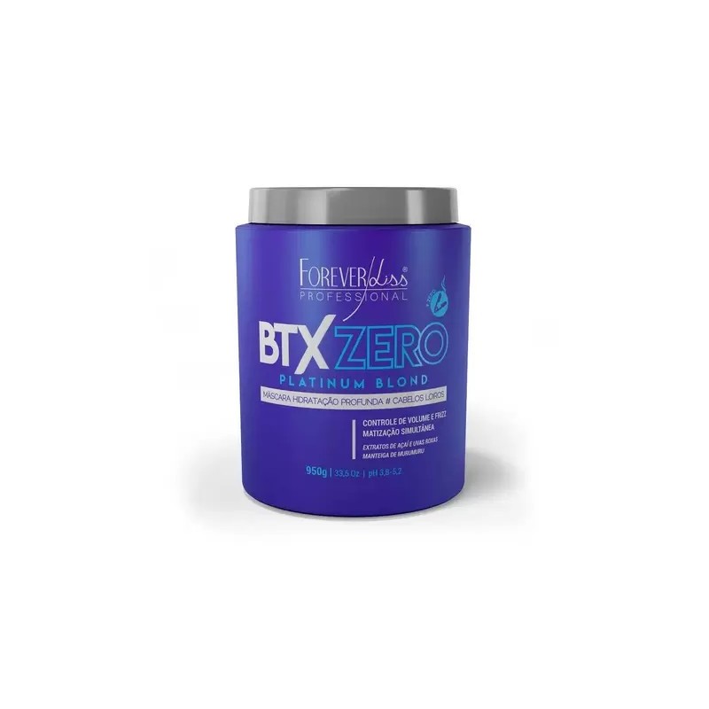 Btx Zero Platinum Blond Tinting Anti Yellow Treatment Mask 950g - Forever Liss Beautecombeleza.com Btx Zero Platinum Blond Tinting Anti Yellow Treatment Mask 950g - Forever Liss Beautecombeleza.com