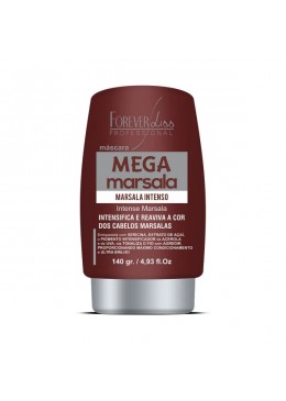 Mega Marsala Intense Red Hair Treatment Tinting Moist Mask 140ml - Forever Liss Beautecombeleza.com
