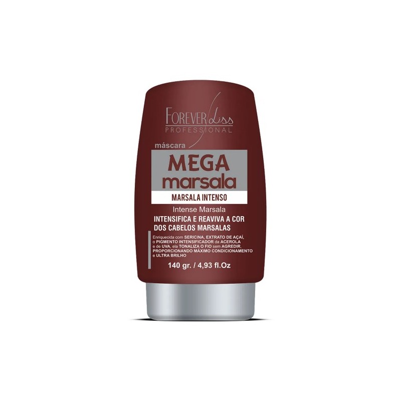 Mega Marsala Intense Red Hair Treatment Tinting Moist Mask 140ml - Forever Liss Beautecombeleza.com Mega Marsala Intense Red Hair Treatment Tinting Moist Mask 140ml - Forever Liss Beautecombeleza.com