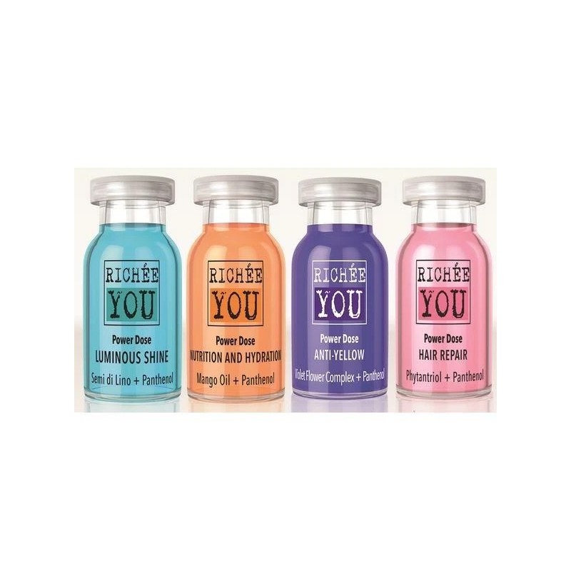 Brazilian Hair Treatment You Power Doses Kit 4x12g Ampoules - Richée Beautecombeleza.com Brazilian Hair Treatment You Power Doses Kit 4x12g Ampoules - Richée Beautecombeleza.com