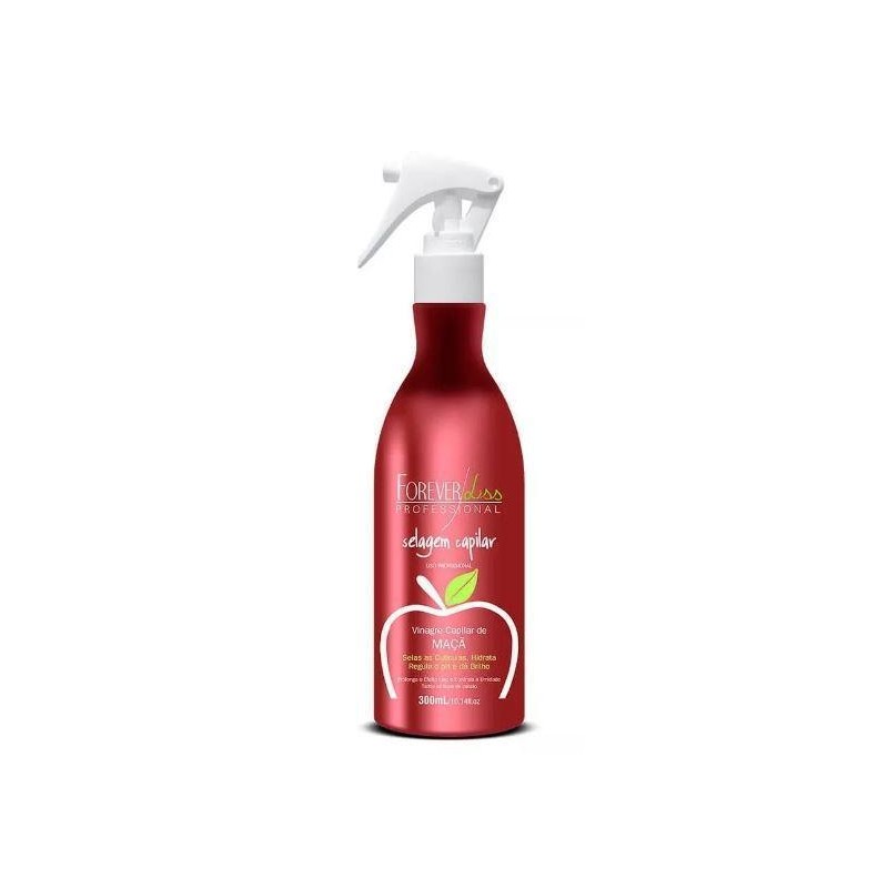 Vinaigre Capillaire de Pomme Selagem Capilar 300ml - Forever Liss 
 Beautecombeleza.com