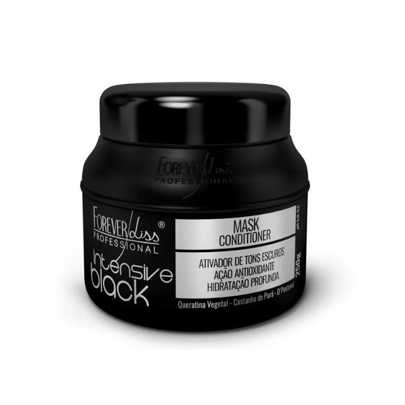 Máscara Tonalizante Intensive Black 250g - Forever Liss 
 Beautecombeleza.com