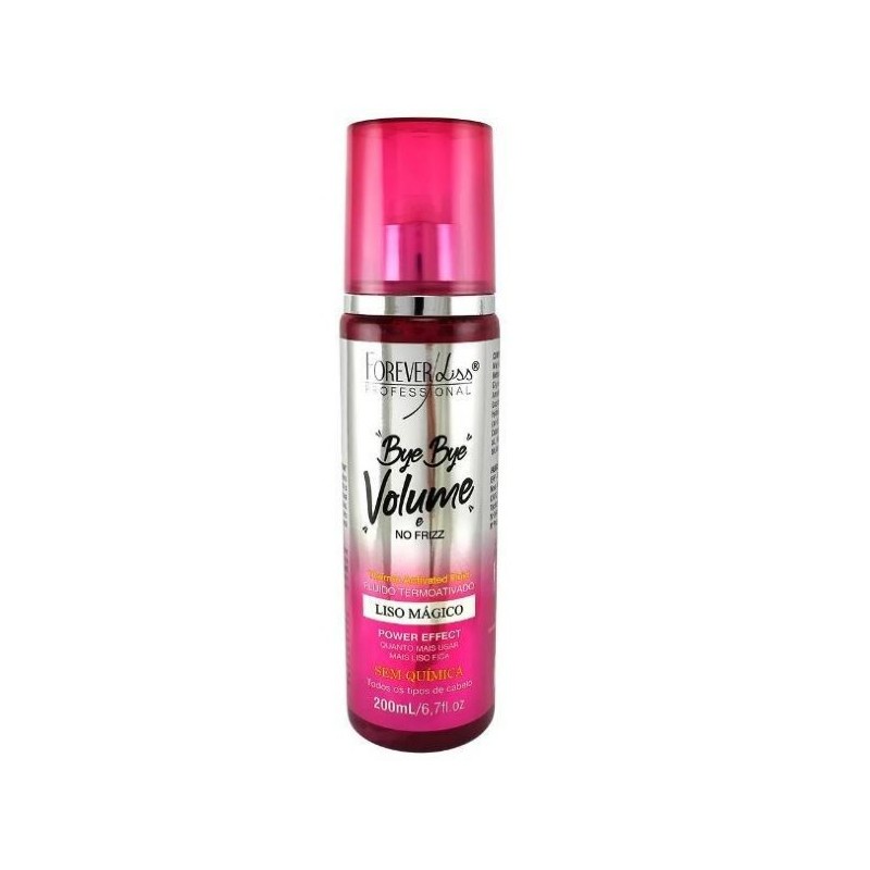 Bye Bye Volume e No Frizz Spray 200 ml - Forever Liss  Beautecombeleza.com