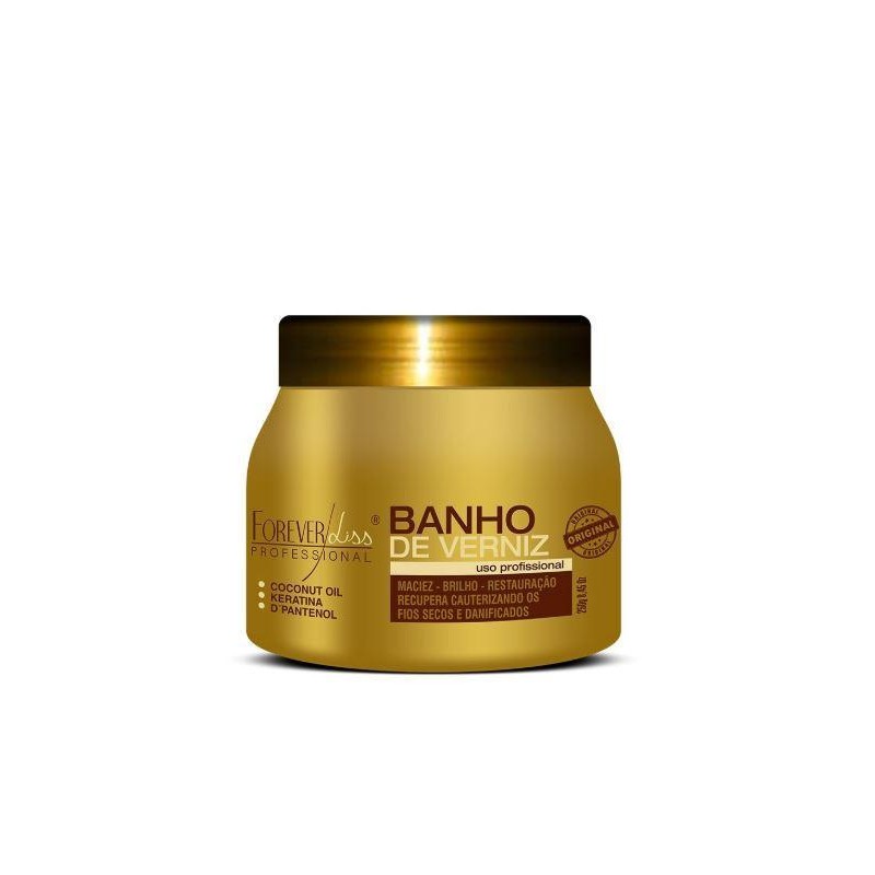 Máscara Banho de Verniz 250g - Forever Liss Beautecombeleza.com