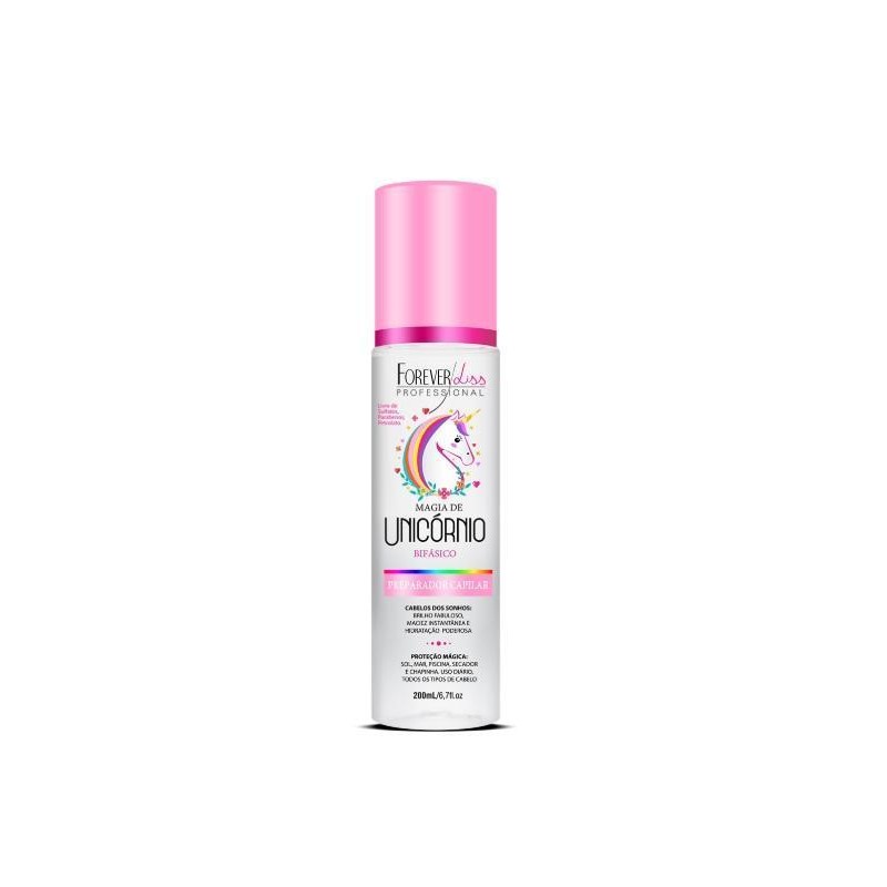 Magia de Unicórnio Preparador Capilar 200ml - Forever Liss Beautecombeleza.com Magia de Unicórnio Preparador Capilar 200ml - Forever Liss Beautecombeleza.com