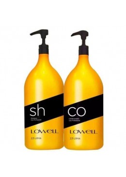Kit Lavatório Profissional Shampoo + Condicionador 2X 2,5 L - Lowell Beautecombeleza.com