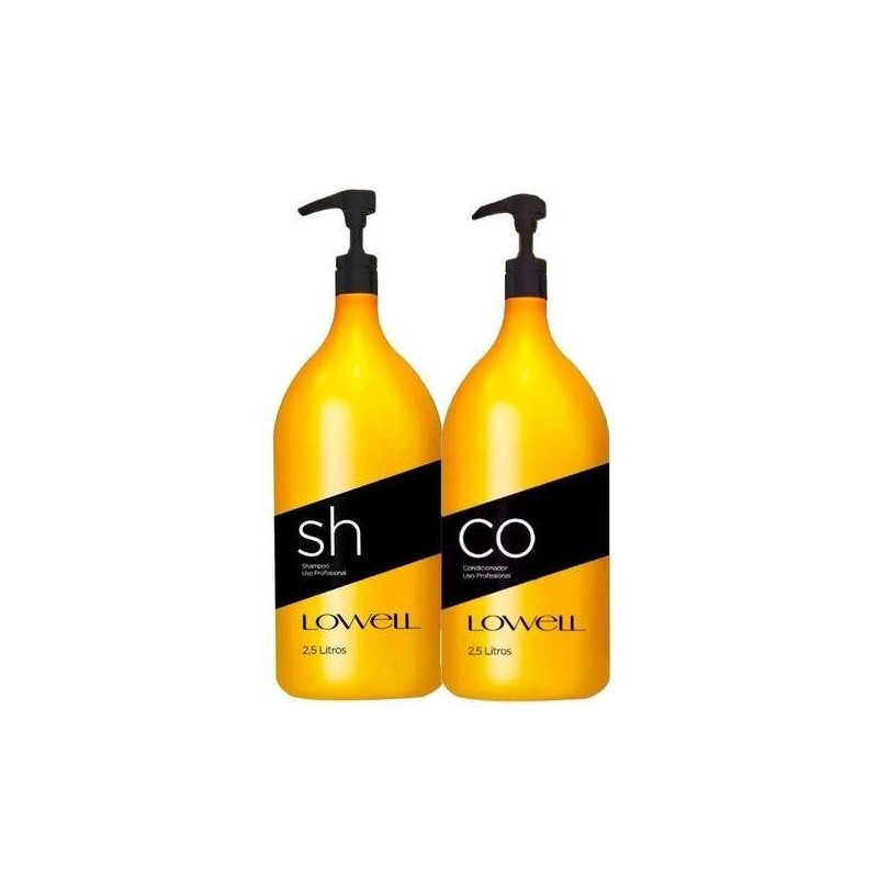 Kit Lavabo Professionnel Shampooing + Conditionneur 2X 2,5 L - Lowell Beautecombeleza.com Kit Lavabo Professionnel Shampooing + Conditionneur 2X 2,5 L - Lowell Beautecombeleza.com