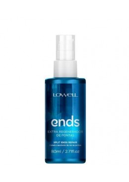 Finalizador Spray Ends Regenerador de Pontas 80ml - Lowell 
 Beautecombeleza.com