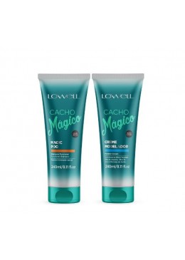 Professional Magic Curls Shampoo and Modeling Shaper Cream 2x240ml - Lowell Beautecombeleza.com
