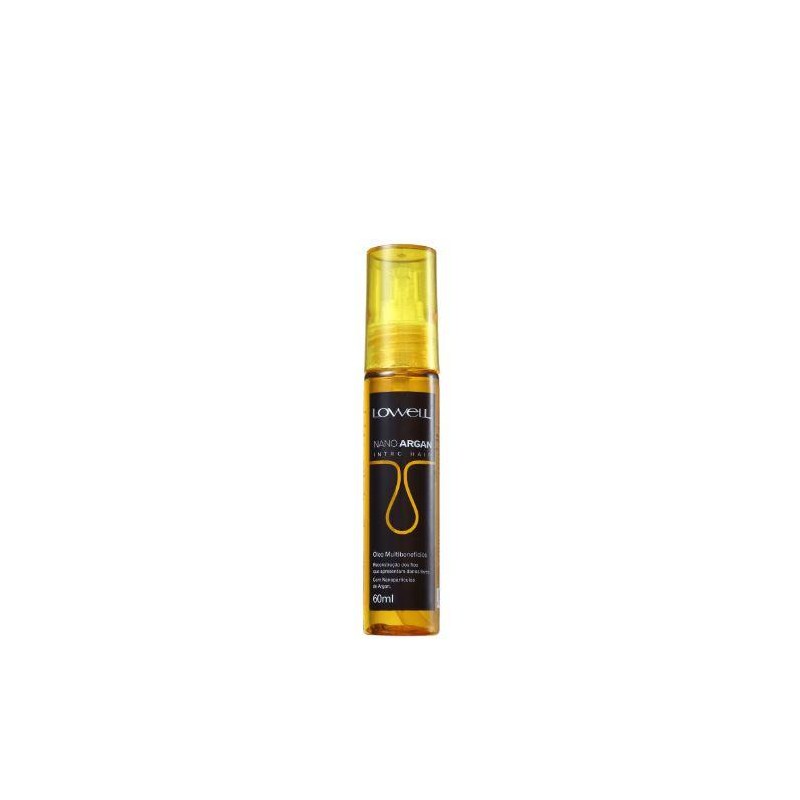 Huile d'Argan Nano Argan Multibenefícios 60ml - Lowell 
 Beautecombeleza.com