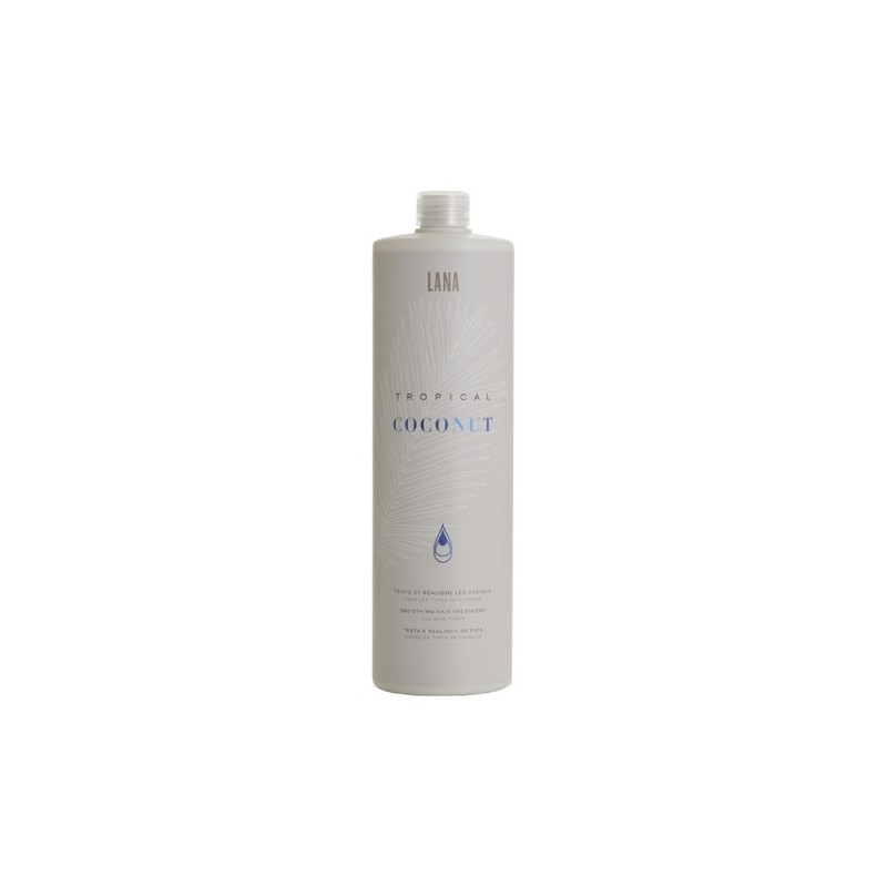 Lissage Brésilien Tropical Coconut Vegan Sans Formol 1L - Lana Beautecombeleza.com