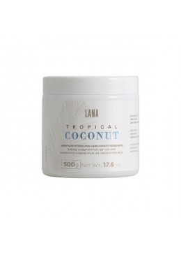 Tropical Coconut Hair Mask Intense Hydration for Very Dry Hair 500g- Lana Beautecombeleza.com