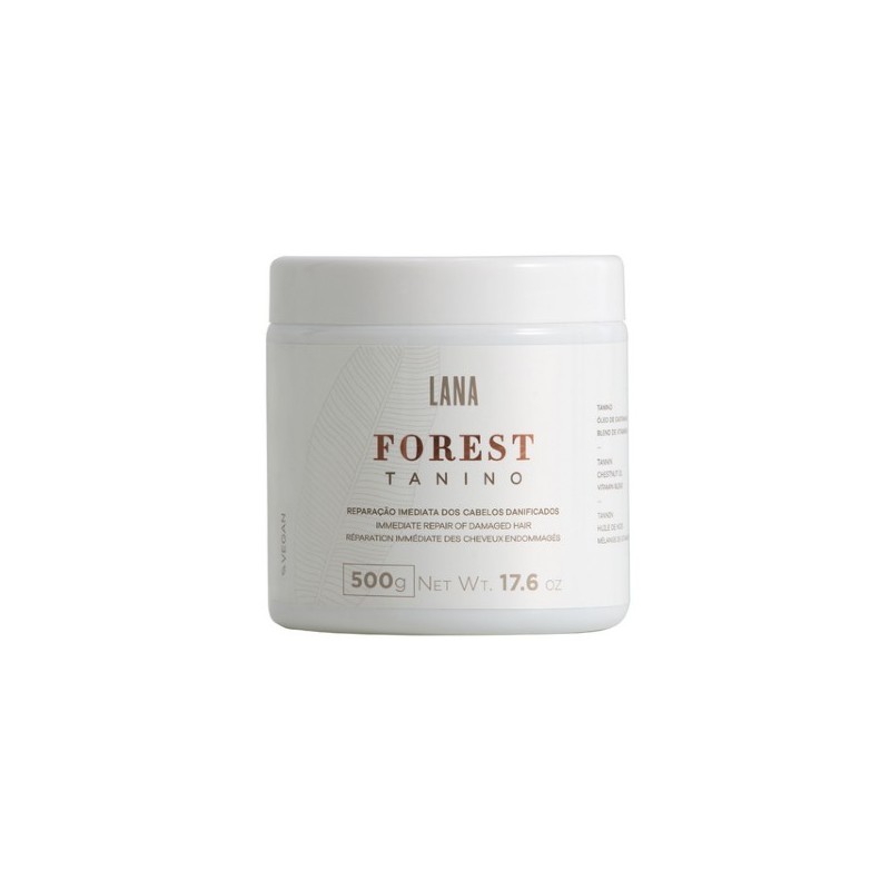 Masque Forest Tanino Réparation Immédiate des cheveux Endommagés 500g - Lana Beautecombeleza.com