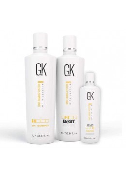 Keratin Global The Best Sem Formol System Juvexin Kit 3 Prod. - GK Hair 
 Beautecombeleza.com