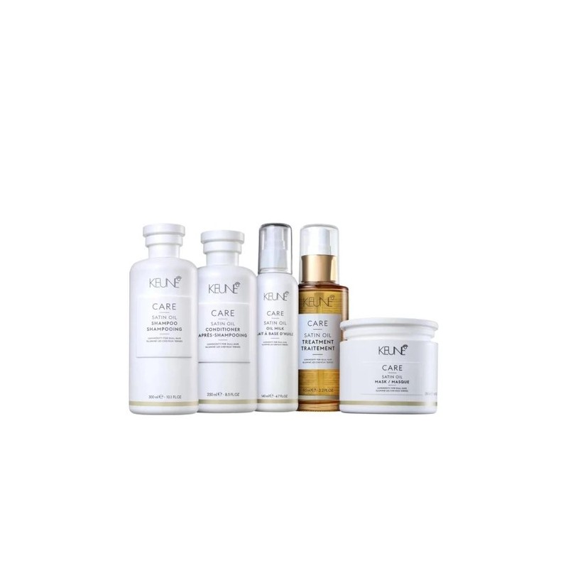 Care Satin Oil Completo Kit (5 Produtos)- Keune 
 Beautecombeleza.com