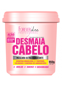 Desmaia Cabelo Anti Frizz And Professional Volume Mask 950g - Forever Liss  Beautecombeleza