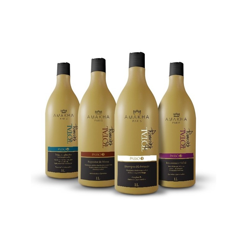 Total Recovery High Impact Hydration Moisturizing Protection Kit 4x1L - Amakha Beautecombeleza.com Total Recovery High Impact Hydration Moisturizing Protection Kit 4x1L - Amakha Beautecombeleza.com