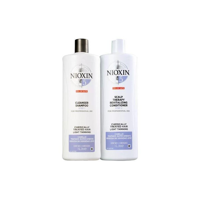 System 5 Light Tuning Chemically Treated Hair Treatment Kit 2 Prod. - Nioxin Beautecombeleza.com